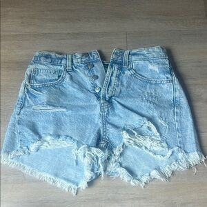 Wild Fable Blue Jean Shorts Vintage Distressed Style